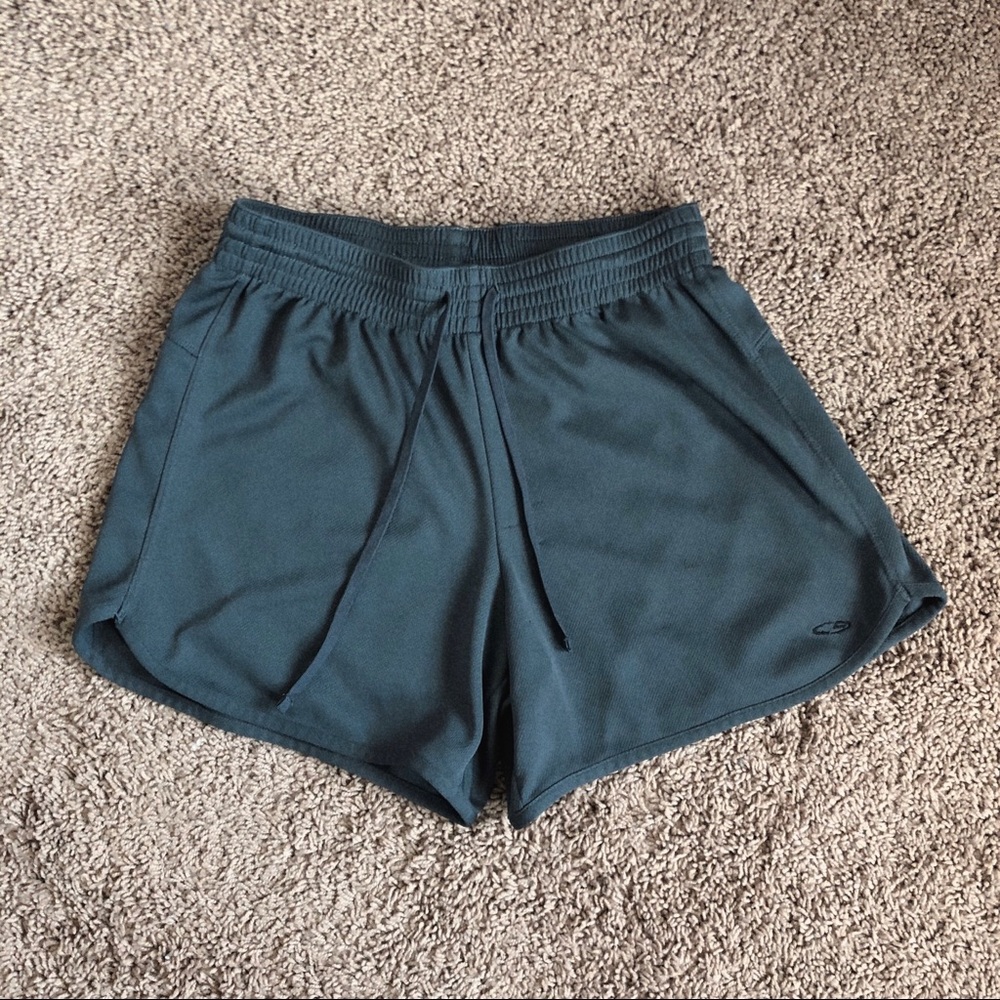 Gray champion running shorts womens size s
